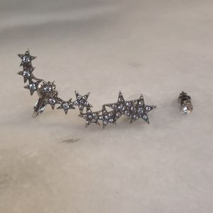 Star Ear Climber with Stud